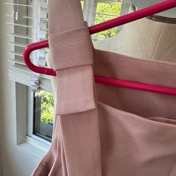 NWT Commense Women's Bow-Strap Mini Sleeveless Dress Pink Size Small Preppy - Picture 3 of 5